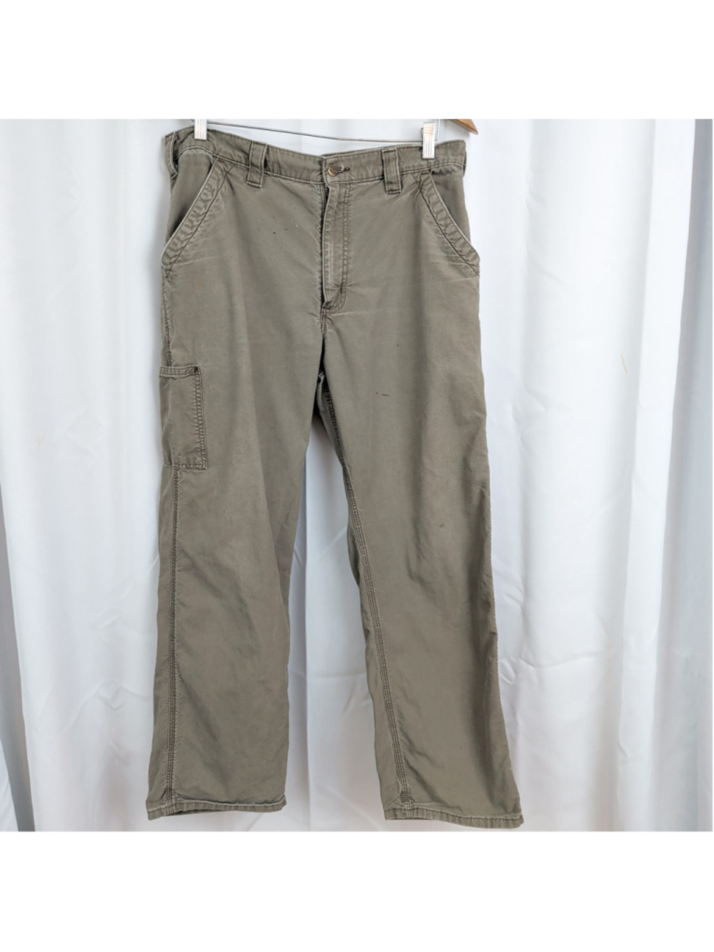 Carhartt B151 Distressed Dungaree Fit Cotton Work Pants
